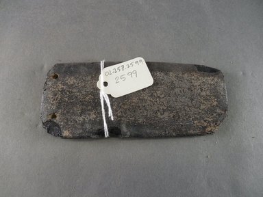 Ancient Pueblo. <em>Pendant</em>. Lignite, 5 1/8 in.  (13.0 cm). Brooklyn Museum, Riggs Pueblo Pottery Fund, 02.257.2599. Creative Commons-BY (Photo: Brooklyn Museum, CUR.02.257.2599_view1.jpg)