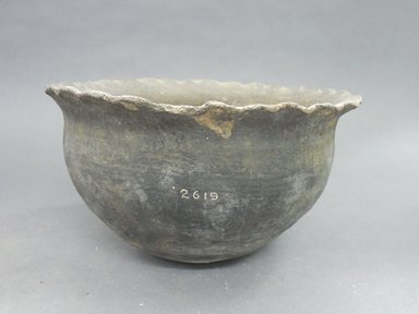 Ancient Pueblo. <em>Bowl</em>. Clay, slip, 5 1/2 x 9 3/4 in. (14 x 24.8 cm). Brooklyn Museum, Riggs Pueblo Pottery Fund, 02.257.2619. Creative Commons-BY (Photo: Brooklyn Museum, CUR.02.257.2619.jpg)