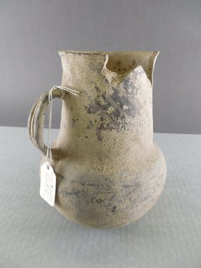 Ancestral Pueblo. <em>Pitcher</em>. Clay, slip, 6 3/4 x 5 1/2 in. (17.1 x 14 cm). Brooklyn Museum, Gift of Charles A. Schieren, 02.259.2685. Creative Commons-BY (Photo: Brooklyn Museum, CUR.02.259.2685.jpg)