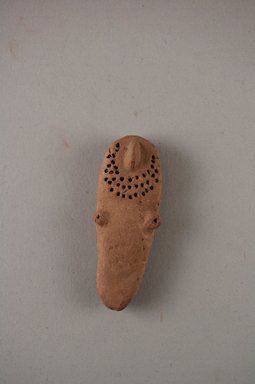 Ancient Pueblo (Anasazi). <em>Unfired Doll?</em>, 500-750,C.E, Basketmaker III. Clay, 2 1/2 x 1 x 3/8 in. Brooklyn Museum, Gift of A. Augustus Healy and George Foster Peabody, 03.325.10722. Creative Commons-BY (Photo: Brooklyn Museum, CUR.03.325.10722.jpg)