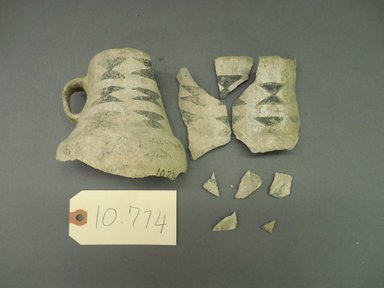 Ancient Pueblo. <em>Pitcher Fragments</em>. Clay Brooklyn Museum, Museum Expedition 1903, Purchased with funds given by A. Augustus Healy and George Foster Peabody, 03.325.10774. Creative Commons-BY (Photo: Brooklyn Museum, CUR.03.325.10774.jpg)