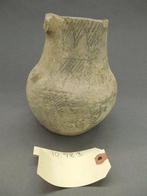 Ancestral Pueblo. <em>Pitcher</em>, Probably 1070–1300, Pueblo III. Clay, 6 3/4 x 5 1/4 in. (17.1 x 13.3 cm). Brooklyn Museum, Museum Expedition 1903, Purchased with funds given by A. Augustus Healy and George Foster Peabody, 03.325.10783. Creative Commons-BY (Photo: Brooklyn Museum, CUR.03.325.10783.jpg)