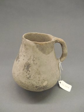 Ancestral Pueblo. <em>Pitcher</em>. Clay, 5 x 5 1/2 in. (12.7 x 14 cm). Brooklyn Museum, Museum Expedition 1903, Purchased with funds given by A. Augustus Healy and George Foster Peabody, 03.325.10784. Creative Commons-BY (Photo: Brooklyn Museum, CUR.03.325.10784.jpg)