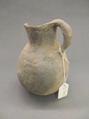 Ancestral Pueblo. <em>Pitcher</em>. Clay, 6 1/8 x 4 1/2 in. (15.6 x 11.4 cm). Brooklyn Museum, Museum Expedition 1903, Purchased with funds given by A. Augustus Healy and George Foster Peabody, 03.325.10785. Creative Commons-BY (Photo: Brooklyn Museum, CUR.03.325.10785.jpg)