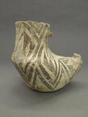 Ancestral Pueblo. <em>Bird-Shaped Pitcher</em>. Clay, slip, pigment Brooklyn Museum, Museum Expedition 1903, Purchased with funds given by A. Augustus Healy and George Foster Peabody, 03.325.10823. Creative Commons-BY (Photo: Brooklyn Museum, CUR.03.325.10823_view1.jpg)