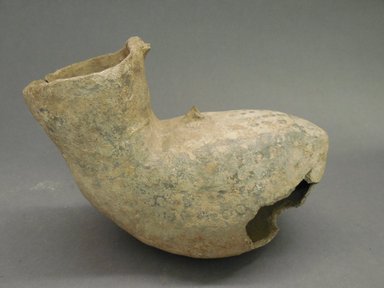 Ancient Pueblo. <em>Bird-Shaped Pitcher</em>. Clay, pigment, 5 1/8 x 3 7/8 x 7 in. (13 x 9.8 x 17.8 cm). Brooklyn Museum, Museum Expedition 1903, Purchased with funds given by A. Augustus Healy and George Foster Peabody, 03.325.10825. Creative Commons-BY (Photo: Brooklyn Museum, CUR.03.325.10825_view1.jpg)