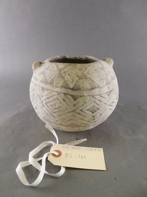 Ancient Pueblo (Anasazi). <em>Jar</em>, 800-1500 C.E. Clay, 5 1/4 x  6 1/4 in. (13.5 x 18.0 cm). Brooklyn Museum, Museum Expedition 1903, Purchased with funds given by A. Augustus Healy and George Foster Peabody, 03.325.10837. Creative Commons-BY (Photo: Brooklyn Museum, CUR.03.325.10837.jpg)