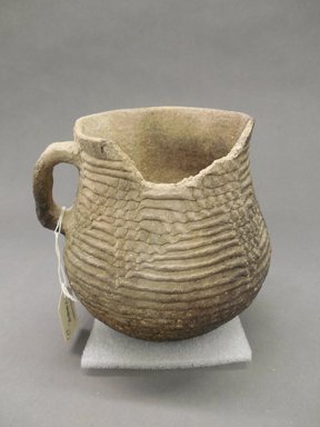 Ancestral Pueblo. <em>Pitcher</em>. Clay, 6 1/4 x 6 in. (15.9 x 15.2 cm). Brooklyn Museum, Museum Expedition 1903, Purchased with funds given by A. Augustus Healy and George Foster Peabody, 03.325.10891. Creative Commons-BY (Photo: Brooklyn Museum, CUR.03.325.10891.jpg)