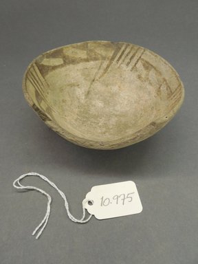 Pueblo (unidentified). <em>Bowl</em>, 1070-1300 (probably). Clay, 4 5/8 x 1 3/4 in.  (11.7 x 4.4 cm). Brooklyn Museum, Museum Expedition 1903, Purchased with funds given by A. Augustus Healy and George Foster Peabody, 03.325.10975. Creative Commons-BY (Photo: Brooklyn Museum, CUR.03.325.10975.jpg)