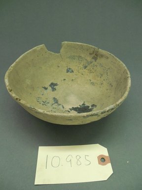 Southwest (unidentified). <em>Decorated Bowl</em>. Clay, 7 3/4 x 2 3/8 in. (19.7 x 6 cm). Brooklyn Museum, Museum Expedition 1903, Purchased with funds given by A. Augustus Healy and George Foster Peabody, 03.325.10985. Creative Commons-BY (Photo: Brooklyn Museum, CUR.03.325.10985.jpg)