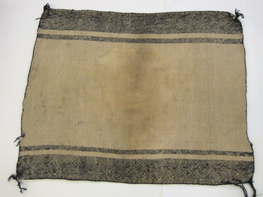 She-we-na (Zuni Pueblo). <em>Child's Cape</em>. Wool, 24 x 19 11/16in. (61 x 50cm). Brooklyn Museum, Museum Expedition 1903, Museum Collection Fund, 03.325.3371. Creative Commons-BY (Photo: , CUR.03.325.3371.jpg)