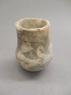 Ancestral Pueblo. <em>Miniature Pitcher</em>, 950–1050. Clay, slip, 3 x 2 1/2in. (7.6 x 6.4cm). Brooklyn Museum, Museum Expedition 1903, Museum Collection Fund, 03.325.4198. Creative Commons-BY (Photo: Brooklyn Museum, CUR.03.325.4198.jpg)