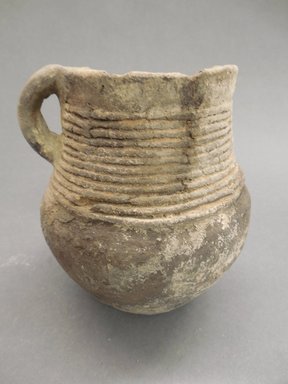 Ancient Pueblo (Anasazi). <em>Pitcher</em>, 700-900 (probably). Clay, 5 3/8 x 4 3/4 in. (13.7 x 12.1 cm). Brooklyn Museum, Museum Expedition 1903, Museum Collection Fund, 03.325.4297. Creative Commons-BY (Photo: Brooklyn Museum, CUR.03.325.4297.jpg)