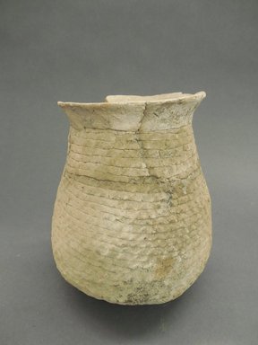 Ancestral Pueblo. <em>Jar</em>, 1030–1200. Clay, 6 5/16 × 5 7/8 × 5 7/8 in. (16 × 15 × 15 cm). Brooklyn Museum, Museum Expedition 1903, Museum Collection Fund, 03.325.4300. Creative Commons-BY (Photo: Brooklyn Museum, CUR.03.325.4300.jpg)
