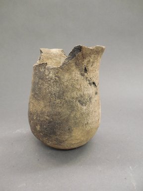 Southwest (unidentified). <em>Coiledware Cooking Pot</em>, 600-950. Clay, 4 15/16 × 3 9/16 × 3 9/16 in. (12.5 × 9 × 9 cm). Brooklyn Museum, Museum Expedition 1903, Museum Collection Fund, 03.325.4317. Creative Commons-BY (Photo: Brooklyn Museum, CUR.03.325.4317.jpg)
