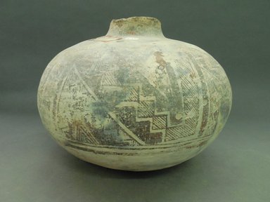 She-we-na (Zuni Pueblo). <em>Water Jar</em>. Clay, pigment, 8 3/4 x 13 in (22.2 x 33 cm). Brooklyn Museum, Museum Expedition 1903, Museum Collection Fund, 03.325.4734. Creative Commons-BY (Photo: Brooklyn Museum, CUR.03.325.4734.jpg)