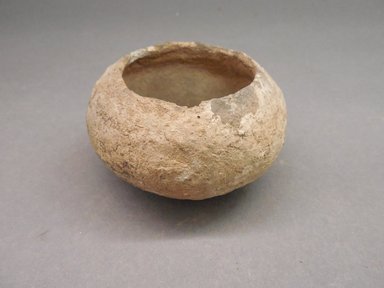 She-we-na (Zuni Pueblo). <em>Miniature Grey Seed Bowl</em>. Clay, 1 15/16 x 3 3/8 in (5.0 x 8.5 cm). Brooklyn Museum, Museum Expedition 1903, Museum Collection Fund, 03.325.4918. Creative Commons-BY (Photo: Brooklyn Museum, CUR.03.325.4918.jpg)
