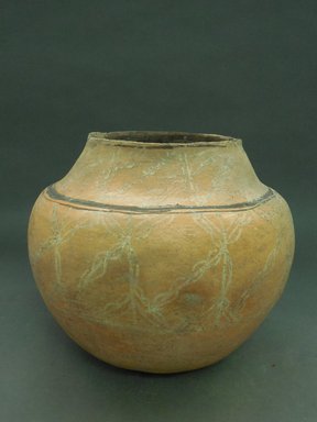 A:shiwi (Zuni Pueblo). <em>Water Jar (Tai-lai)</em>. Clay, slip, 10 7/16 x 12 3/16 in (26.5 x 31.0 cm). Brooklyn Museum, Museum Expedition 1904, Museum Collection Fund, 04.297.5259. Creative Commons-BY (Photo: Brooklyn Museum, CUR.04.297.5259.jpg)