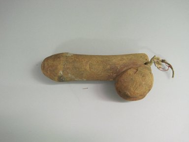 Hopi Pueblo. <em>Representation of Penis</em>. Wood, cloth, pigment, 2 1/2 × 3 × 7 3/4 in. (6.4 × 7.6 × 19.7 cm). Brooklyn Museum, Museum Expedition 1904, Museum Collection Fund, 04.297.5507. Creative Commons-BY (Photo: , CUR.04.297.5507.jpg)