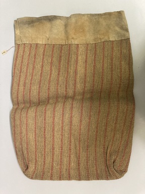 Tsilhqot'in. <em>Bag</em>. Plant fiber, deerskin, 18 1/2 × 1/2 × 25 3/4 in. (47 × 1.3 × 65.4 cm). Brooklyn Museum, Museum Expedition 1905, Museum Collection Fund, 05.588.7304. Creative Commons-BY (Photo: Brooklyn Museum, CUR.05.588.7304.jpg)