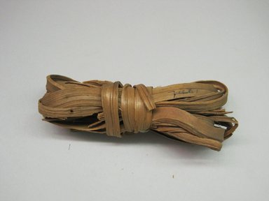 Hupa. <em>Basket Material</em>. Bull pine root, 5 1/8 × 2 1/2 × 1 7/8 in. (13 × 6.4 × 4.8 cm). Brooklyn Museum, Museum Expedition 1905, Museum Collection Fund, 05.588.7461. Creative Commons-BY (Photo: Brooklyn Museum, CUR.05.588.7461.jpg)