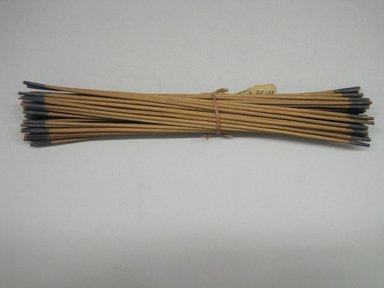 Possibly Yurok. <em>Stick Game Set</em>. Wood, Tied Together: 1 1/4 × 9 1/2 in. (3.2 × 24.1 cm). Brooklyn Museum, Museum Expedition 1905, Museum Collection Fund, 05.588.7597. Creative Commons-BY (Photo: Brooklyn Museum, CUR.05.588.7597.jpg)