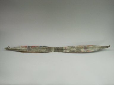 Yurok. <em>Bow</em>. Yew, sinew, pigment, 2 1/2 × 3 7/8 × 37 1/8 in. (6.4 × 9.8 × 94.3 cm). Brooklyn Museum, Museum Expedition 1905, Museum Collection Fund, 05.588.7631. Creative Commons-BY (Photo: Brooklyn Museum, CUR.05.588.7631.jpg)