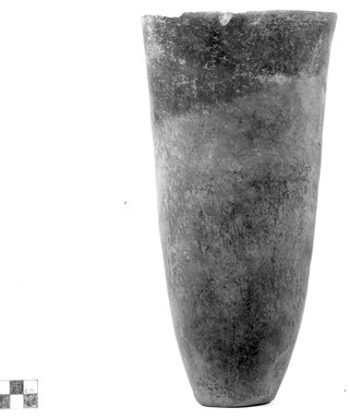  <em>Goblet-Shaped Vase</em>, ca. 3500-3300 B.C.E. Clay, 11 x Diam. 5 9/16 in. (28 x 14.2 cm). Brooklyn Museum, Charles Edwin Wilbour Fund, 07.447.330. Creative Commons-BY (Photo: Brooklyn Museum, CUR.07.447.330_NegA_print_bw.jpg)