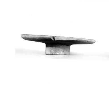  <em>Offering Table</em>, ca. 3100-2675 B.C.E. Limestone, 2 15/16 x Diam. 10 15/16 in. (7.4 x 27.8 cm). Brooklyn Museum, Charles Edwin Wilbour Fund, 07.447.9. Creative Commons-BY (Photo: Brooklyn Museum, CUR.07.447.9_NegA_print_bw.jpg)
