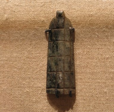  <em>Aper Amulet</em>, ca. 664-30 B.C.E. Agate (?), 1 1/2 x 9/16 in. (3.9 x 1.4 cm). Brooklyn Museum, Charles Edwin Wilbour Fund, 08.480.143. Creative Commons-BY (Photo: Brooklyn Museum, CUR.08.480.143_wwgA-3.jpg)