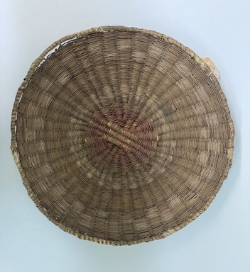 Hopi Pueblo. <em>Sacred Basket</em>. Wicker, fiber, 3.5 x 30 cm. Brooklyn Museum, Museum Expedition 1908, Museum Collection Fund, 08.491.8958. Creative Commons-BY (Photo: Brooklyn Museum, CUR.08.491.8958_view01.jpg)