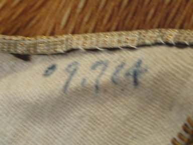  <em>Man's Coat</em>, 19th century. Wool, silk, 49 3/16 x 160 5/8 in. (125 x 408 cm). Brooklyn Museum, 09.784. Creative Commons-BY (Photo: Brooklyn Museum, CUR.09.784_detail2.jpg)