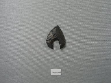  <em>Arrowhead</em>, ca. 4400–3100 B.C.E. Flint, 1 5/16 x 1/8 x 1 11/16 in. (3.3 x 0.3 x 4.3 cm). Brooklyn Museum, Charles Edwin Wilbour Fund, 09.889.227. Creative Commons-BY (Photo: Brooklyn Museum, CUR.09.889.227_overall.jpg)