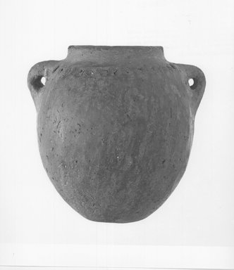  <em>Vase</em>, ca. 4400-3100 B.C.E. Terracotta, pigment, Height: 3 9/16 in. (9 cm). Brooklyn Museum, Charles Edwin Wilbour Fund, 09.889.459. Creative Commons-BY (Photo: Brooklyn Museum, CUR.09.889.459_NegA_print_bw.jpg)