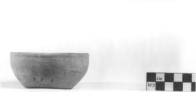  <em>Small Flat Cup</em>. Terracotta, Diam. 3 1/2 in. (8.9 cm). Brooklyn Museum, Charles Edwin Wilbour Fund, 09.889.470. Creative Commons-BY (Photo: Brooklyn Museum, CUR.09.889.470_NegA_print_bw.jpg)