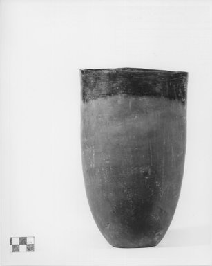  <em>Goblet Shaped Vase</em>, ca. 3800-3300 B.C.E. Clay, 9 1/2 x Diam. 5 1/2 in. (24.1 x 14 cm). Brooklyn Museum, Charles Edwin Wilbour Fund, 09.889.541. Creative Commons-BY (Photo: Brooklyn Museum, CUR.09.889.541_NegA_print_bw.jpg)