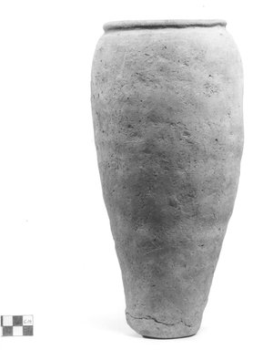  <em>Storage Pot</em>, ca. 4400-3100 B.C.E. Clay, Height: 12 in. (30.5 cm). Brooklyn Museum, Charles Edwin Wilbour Fund, 09.889.622. Creative Commons-BY (Photo: Brooklyn Museum, CUR.09.889.622_NegA_print_bw.jpg)