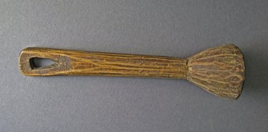 Ainu. <em>Carved Handle for Tray</em>. Wood Brooklyn Museum, Gift of Herman Stutzer, 12.155b. Creative Commons-BY (Photo: Brooklyn Museum, CUR.12.155b.jpg)