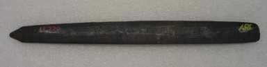 Ainu. <em>Long Prayer Stick</em>. Soft wood, 1 1/8 x 11 3/4 in. (2.8 x 29.8 cm). Brooklyn Museum, Gift of Herman Stutzer, 12.220. Creative Commons-BY (Photo: Brooklyn Museum, CUR.12.220_bottom.jpg)