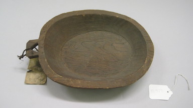 Ainu. <em>Oval Dish</em>. Wood Brooklyn Museum, Gift of Herman Stutzer, 12.339. Creative Commons-BY (Photo: , CUR.12.339.jpg)