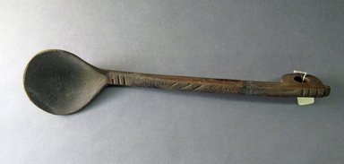 Ainu. <em>Ladle, Long Carved Handle</em>. Wood Brooklyn Museum, Gift of Herman Stutzer, 12.381a. Creative Commons-BY (Photo: Brooklyn Museum, CUR.12.381a.jpg)