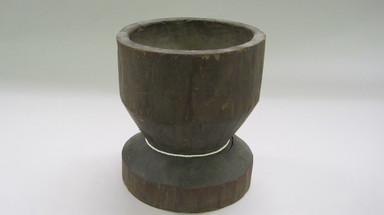 Ainu. <em>Mortar Used for Millet</em>. Wood Brooklyn Museum, Gift of Herman Stutzer, 12.585b. Creative Commons-BY (Photo: , CUR.12.585b.jpg)