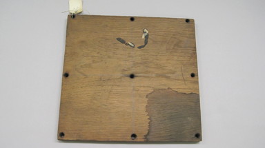 Ainu. <em>Square Board with Pins for Game</em>. Wood Brooklyn Museum, Gift of Herman Stutzer, 12.648b. Creative Commons-BY (Photo: , CUR.12.648b.jpg)