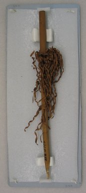 Ainu. <em>Inao</em>. Wood, 13/16 x 19 7/8 in. (2.1 x 50.5 cm). Brooklyn Museum, Gift of Herman Stutzer, 12.724. Creative Commons-BY (Photo: Brooklyn Museum, CUR.12.724.jpg)