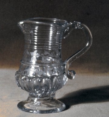  <em>Molded Rim</em>, ca. 1700-1800. Glass, 4 3/8 x 2 in. (11.1 x 5.1 cm). Brooklyn Museum, Purchased by Special Subscription and Museum Collection Fund, 13.610. Creative Commons-BY (Photo: Brooklyn Museum, CUR.13.610.jpg)