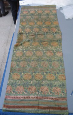  <em>Rectangular Hanging</em>, 19th century. Silk, 27 x 80 5/16 in. (68.6 x 204 cm). Brooklyn Museum, Museum Expedition 1913-1914, Museum Collection Fund, 14.505. Creative Commons-BY (Photo: Brooklyn Museum, CUR.14.505.jpg)