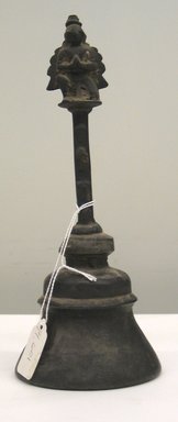  <em>Bell</em>, 19th century. Brass, 9 1/4 x 3 13/16 in. (23.5 x 9.7 cm). Brooklyn Museum, Museum Expedition 1913-1914, Museum Collection Fund, 14.601. Creative Commons-BY (Photo: Brooklyn Museum, CUR.14.601_front.jpg)