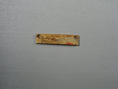  <em>Furniture Inlay?</em>, ca. 1539-1292 B.C.E. Bone, 9/16 × 1/16 × 2 3/8 in. (1.4 × 0.2 × 6 cm). Brooklyn Museum, Gift of the Egypt Exploration Fund, 14.620. Creative Commons-BY (Photo: Brooklyn Museum, CUR.14.620_view1.jpg)