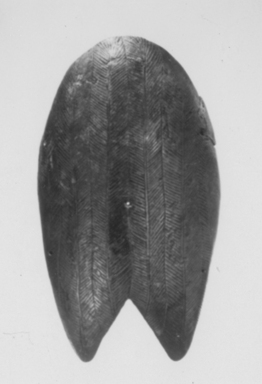  <em>Upper Half of Body of an Ibis</em>. Bronze, 3 11/16 × 6 1/2 in. (9.4 × 16.5 cm). Brooklyn Museum, Gift of Evangeline Wilbour Blashfield, Theodora Wilbour, and Victor Wilbour honoring the wishes of their mother, Charlotte Beebe Wilbour, as a memorial to their father, Charles Edwin Wilbour, 16.580.153. Creative Commons-BY (Photo: , CUR.16.580.153_noneg_print_bw.jpg)