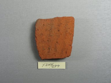 Demotic. <em>Demotic Ostracon</em>. Terracotta, pigment, 2 5/16 x 1/2 x 2 7/16 in. (5.8 x 1.2 x 6.2 cm). Brooklyn Museum, Gift of Evangeline Wilbour Blashfield, Theodora Wilbour, and Victor Wilbour honoring the wishes of their mother, Charlotte Beebe Wilbour, as a memorial to their father, Charles Edwin Wilbour, 16.580.517. Creative Commons-BY (Photo: Brooklyn Museum, CUR.16.580.517_view1.jpg)